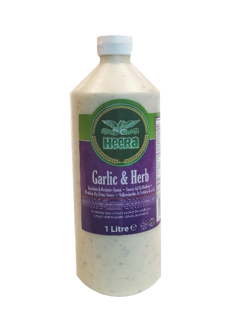 Heera garlic & herb sauce 1LTR