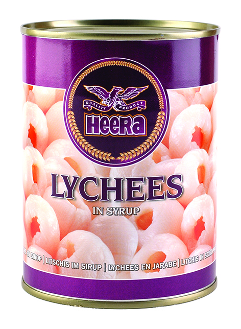 Heera lychee in syrup 567g