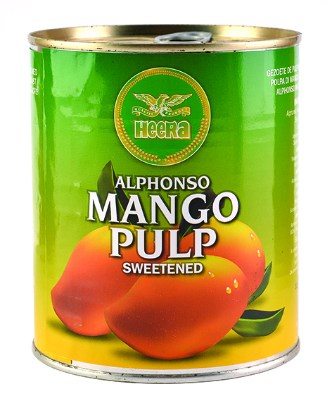 Heera alphonso mango pulp 850g