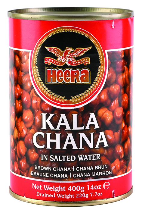 Heera kala chana canned 400g