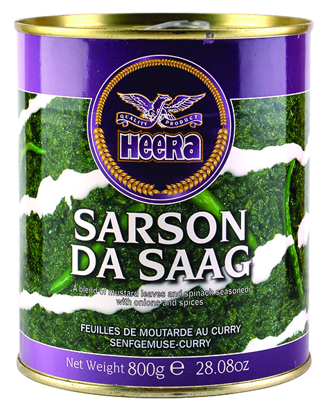 Heera sarson da saag 800g