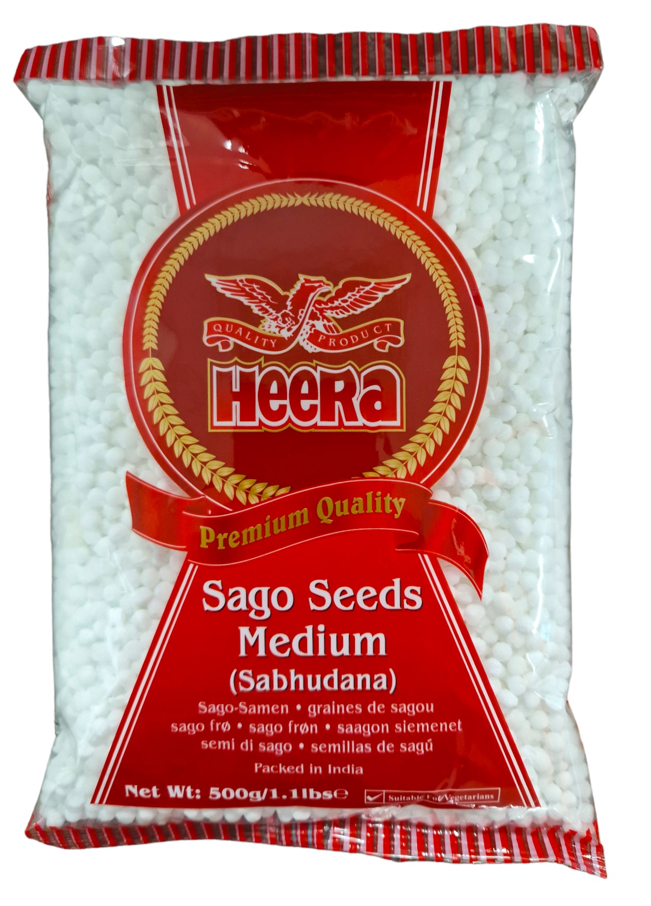 Heera Sago Seeds Medium 500g