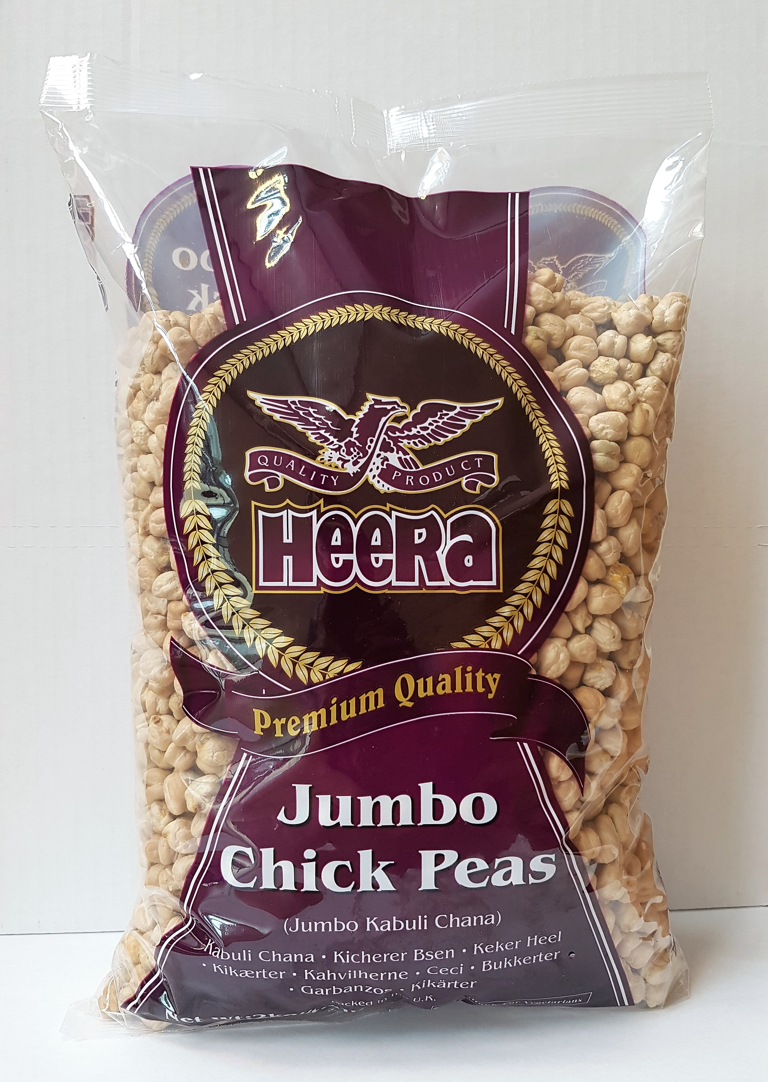 Heera Jumbo Chickpeas 2KG