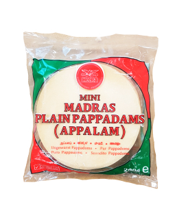 Heera Mini Madras Plain Pappadams 200g