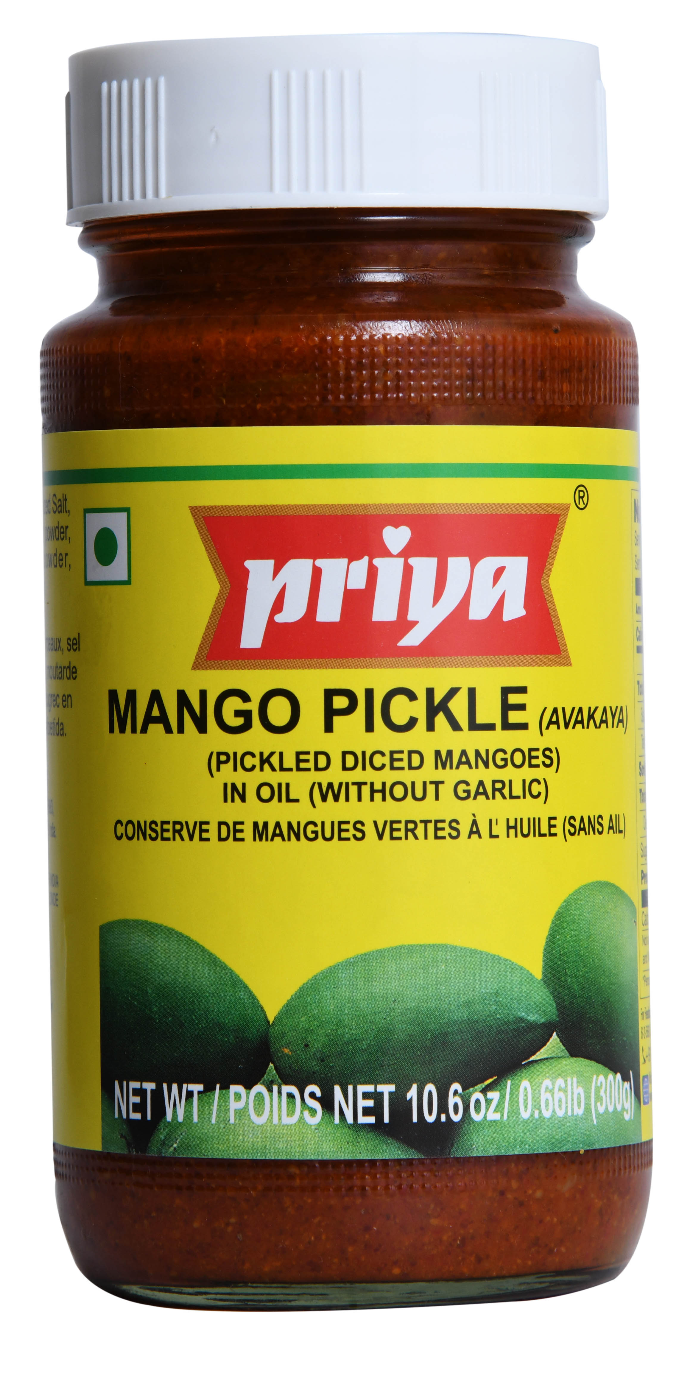 Priya Mango Pickle (avakaya) 300g