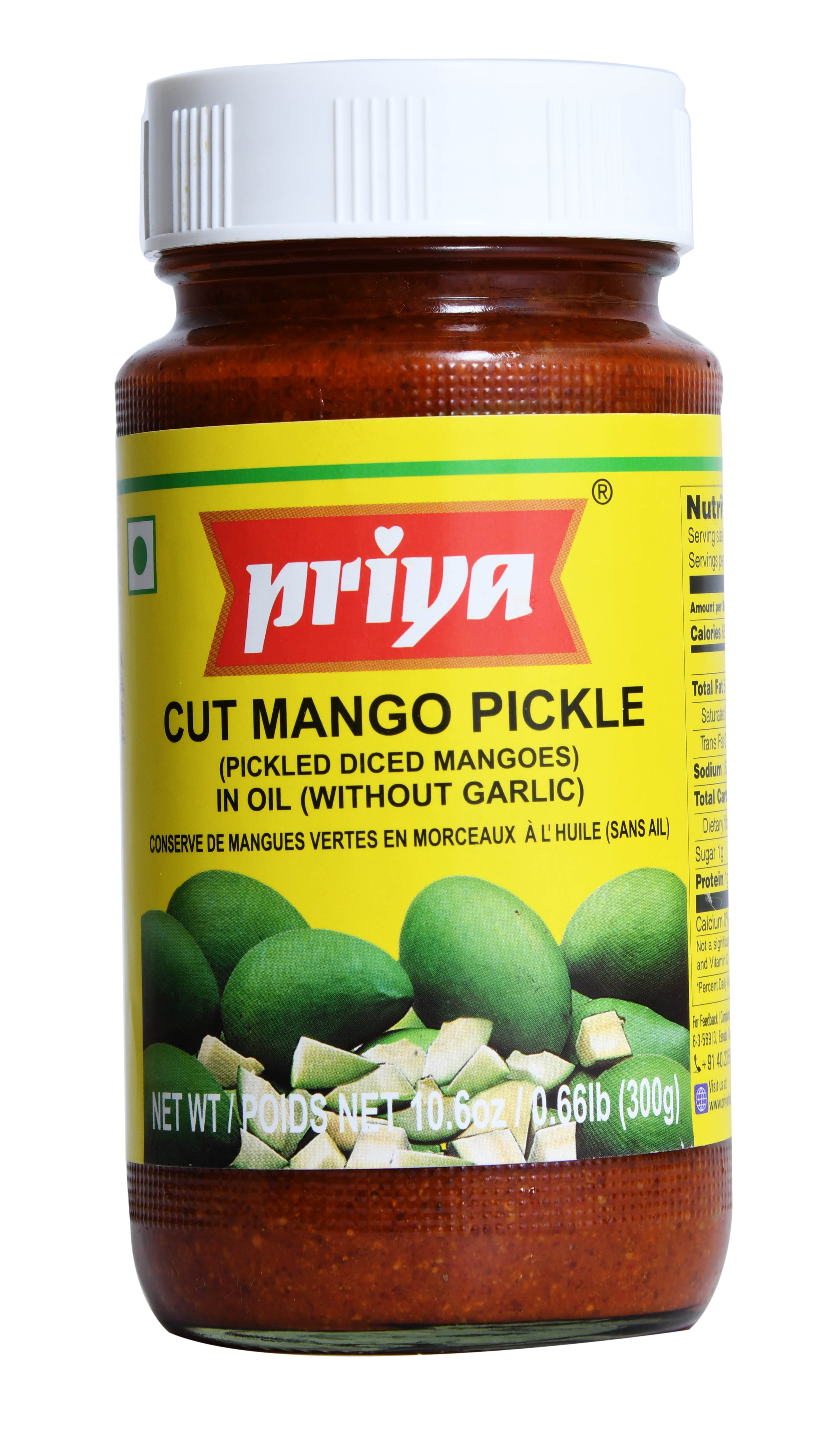 Priya Cut Mango Pickle 300g