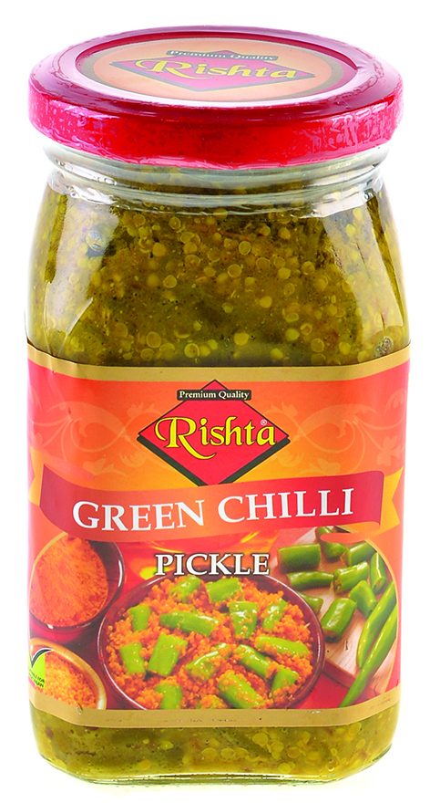 Rishta Green Chilli Pickle 400g