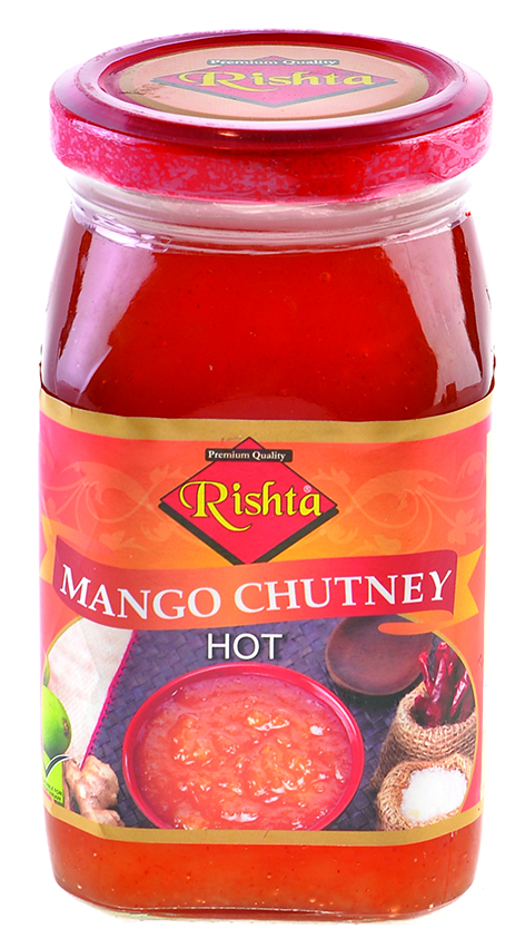 Rishta Hot Mango Chutney 450g