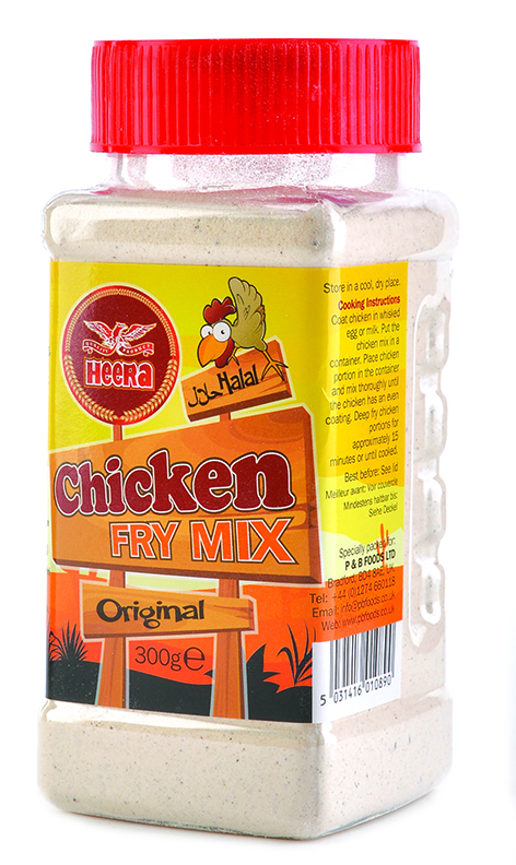 Heera chicken fry mix, original 300g