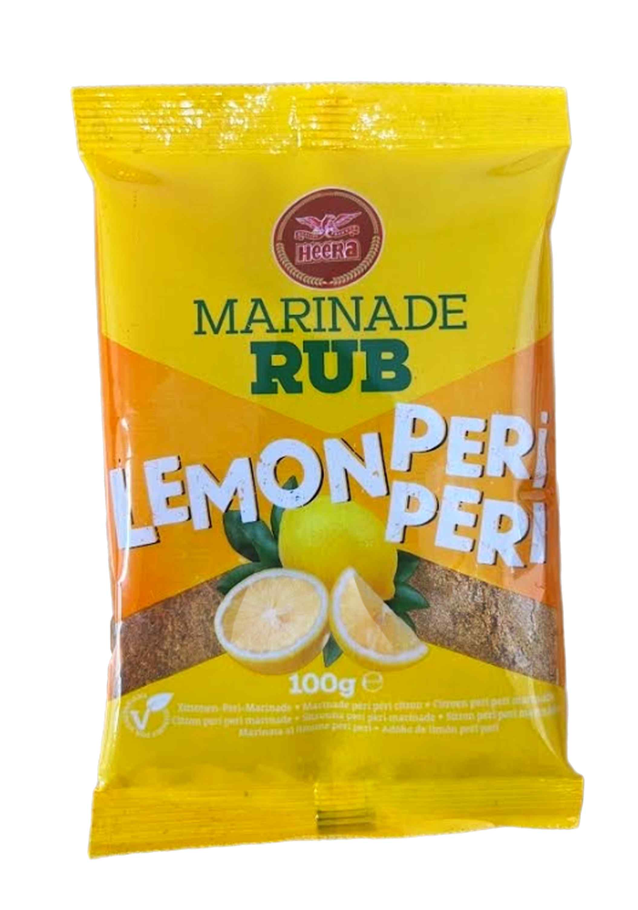 Heera lemon peri peri marinade rub 100g